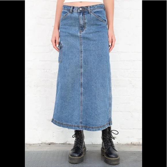 Brandy Melville Skirts Brandy Melville Kenzo 9s Denim Skirt